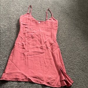 Wilfred Coral mini sundress S